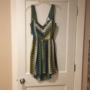 Aztec print Bar III dress